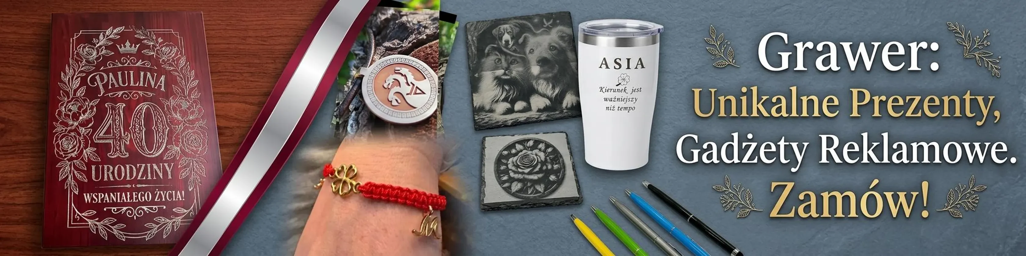 Przykłady personalizowanych realizacji GrawMe