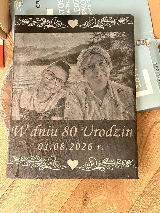 Przykład graweru laserowego na kamieniu, zdjęcie 126