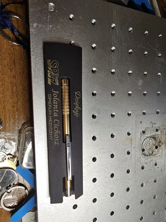 Przykład graweru laserowego na metalu, zdjęcie 82